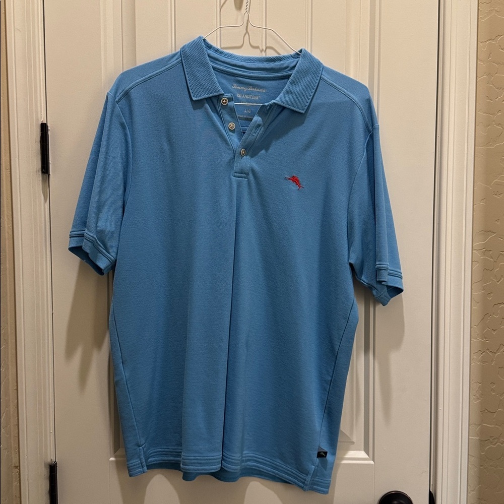 Tommy Bahama Light Blue Islandzone Polo Shirt